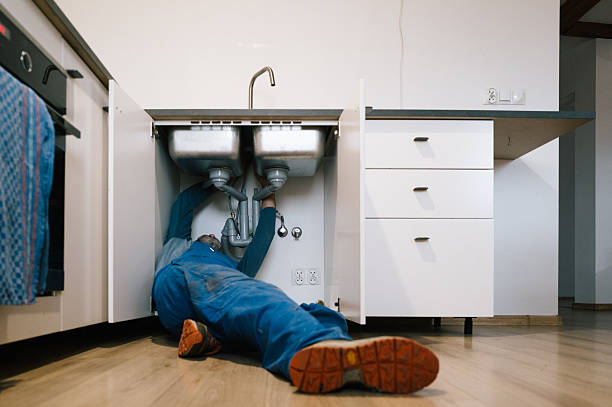 Professional Leak Detection technician working in Zenda, WI